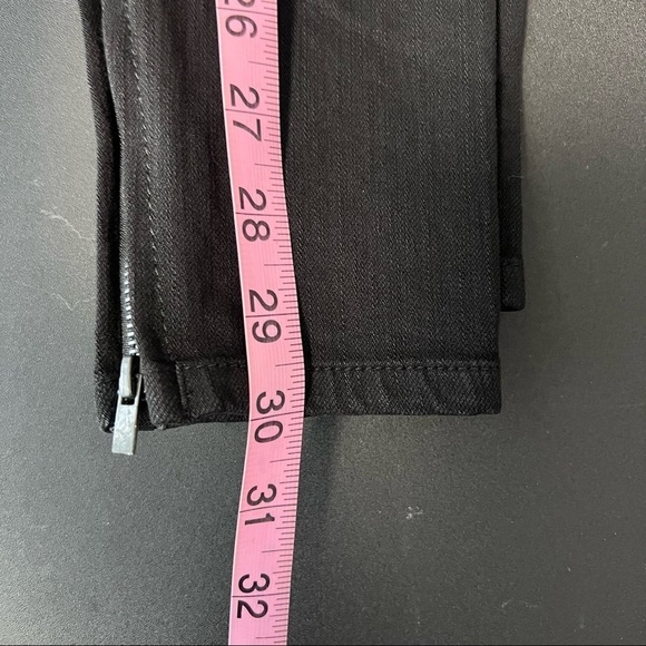 Joe's Jeans Women XS Skinny Jegging Black Pull On Inner Zipper Ankle Legging B4 - Picture 8 of 12
